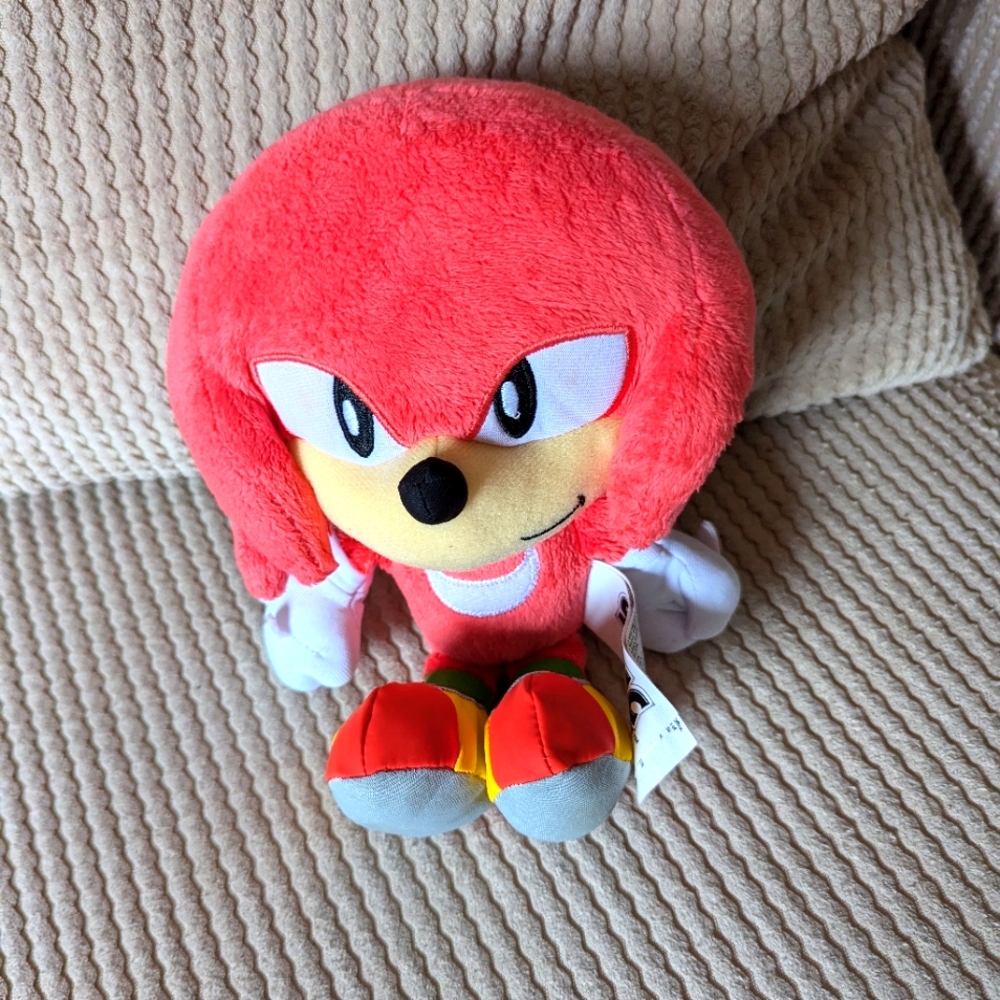 - Knuckles from Sonic the Hedgehog. Plush. 2023. 9 inches.
